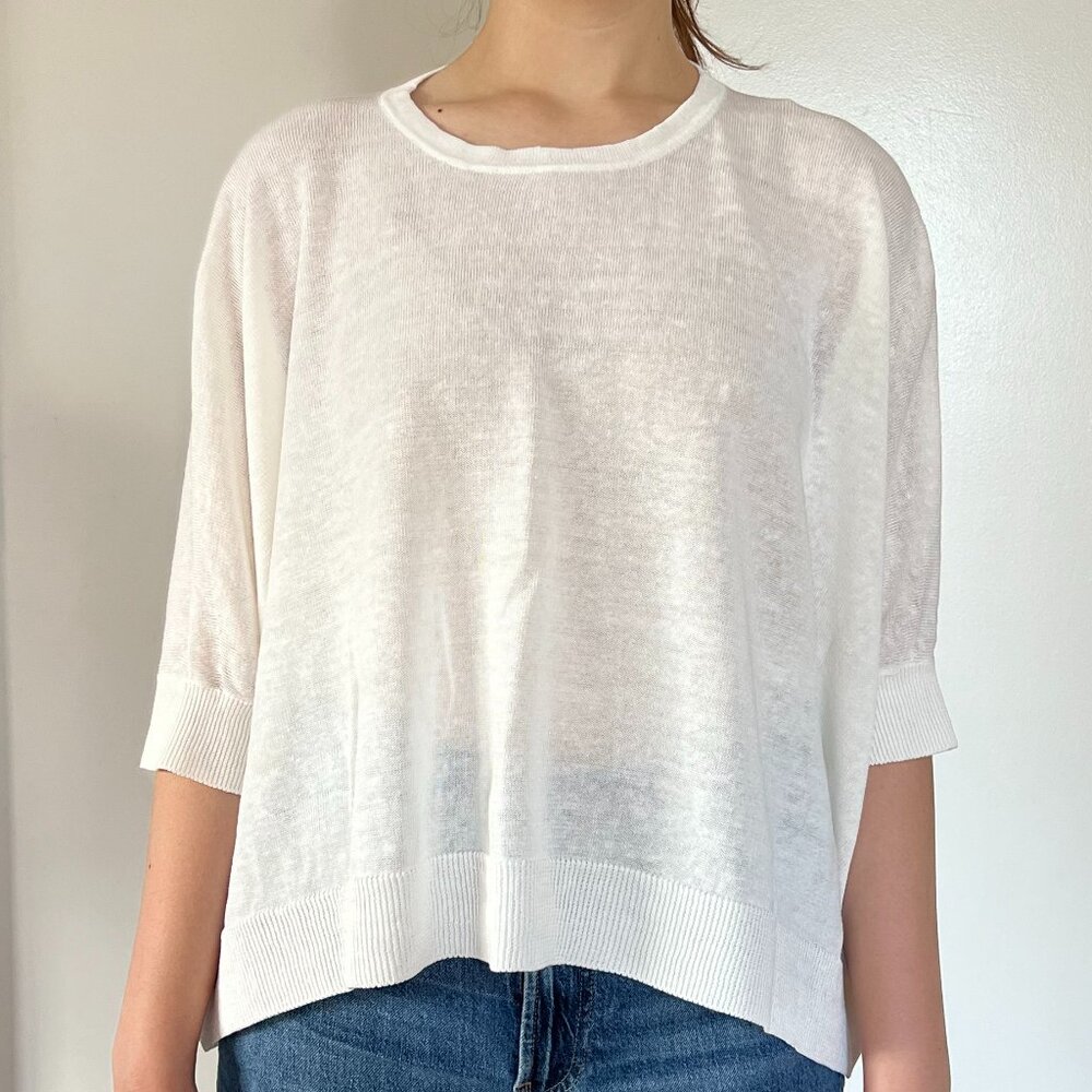 White Peserico Sweater